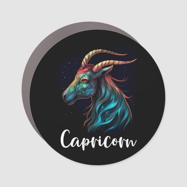 Capricorn Car Magnet (Front)