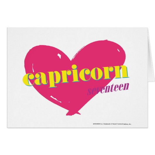Capricorn Cards (Front Horizontal)