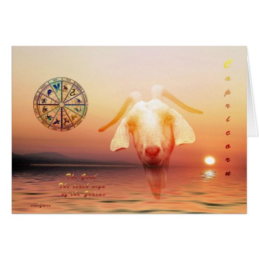capricorn cards (Front Horizontal)