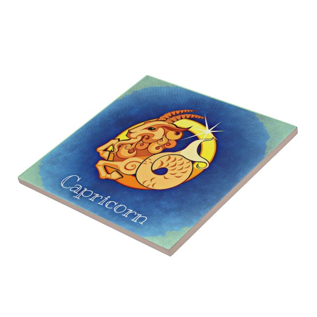 Capricorn Ceramic Tile (Side)