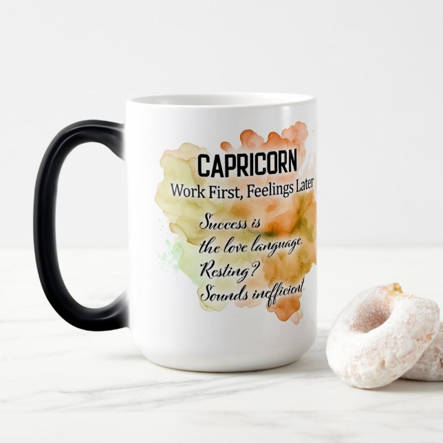 Capricorn Color Morph Mug (With Donut)