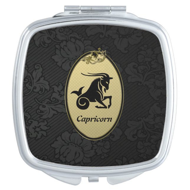 Capricorn Compact Mirror (Front)