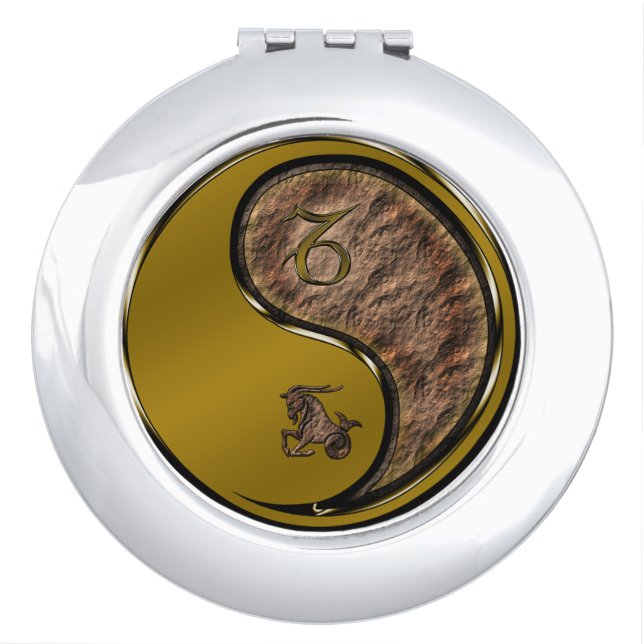 Capricorn Compact Mirror (Front)