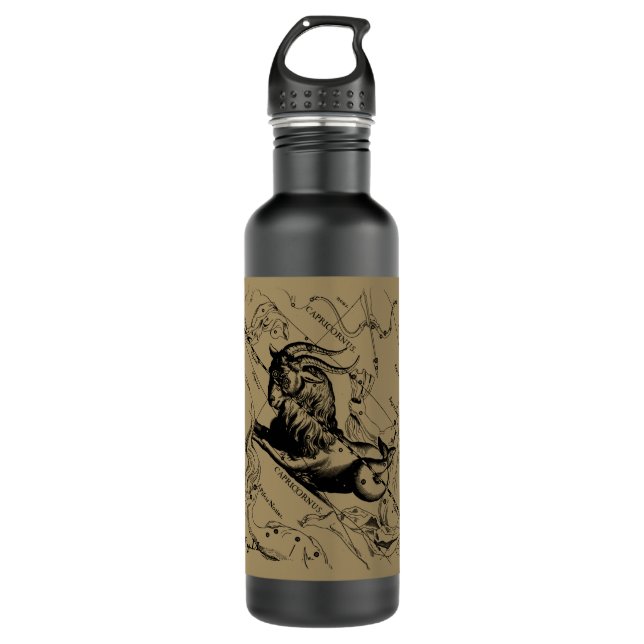 Capricorn Constellation Hevelius 1690 Dec22-Jan19 Stainless Steel Water Bottle (Front)