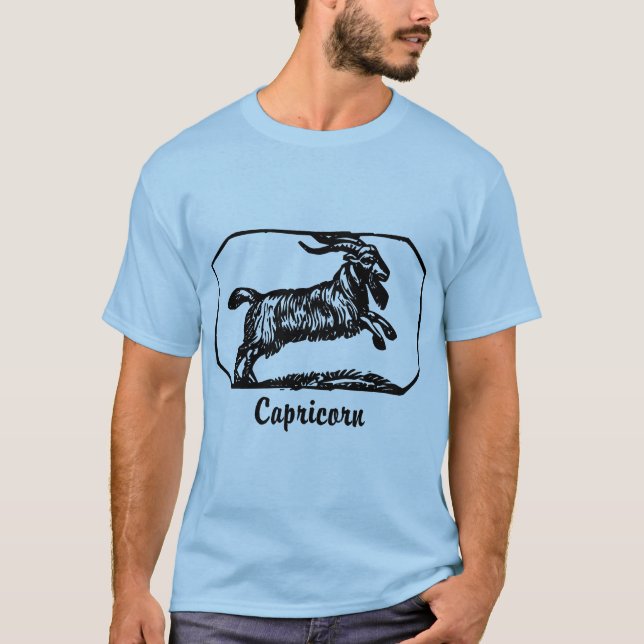 Capricorn - Customized T-Shirt (Front)