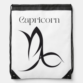 Capricorn Drawstring Bag