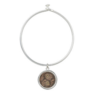Capricorn & Earth Dragon Bangle Bracelet