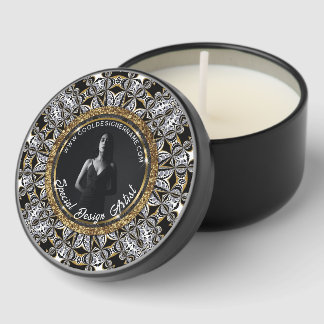 Capricorn Earth Energy Color Palette Mini Candle Favors