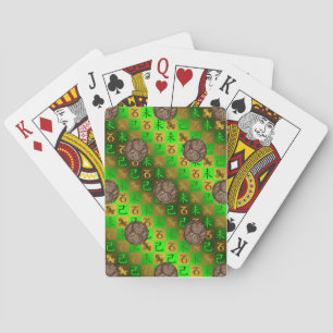 Capricorn & Earth Goat Poker Cards