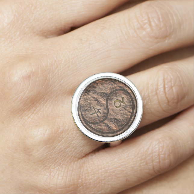 Capricorn & Earth Horse Ring (In Situ)