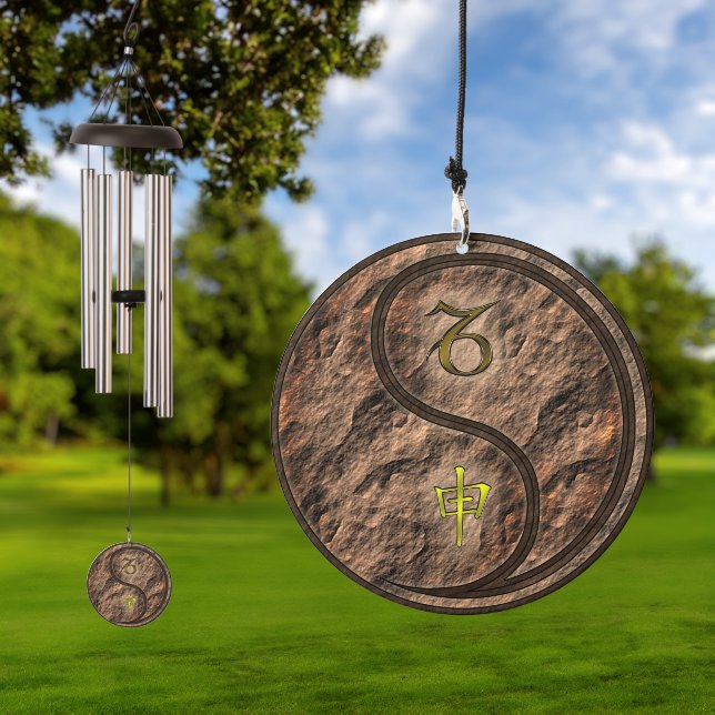 Capricorn & Earth Monkey Wind Chime (Outdoor)