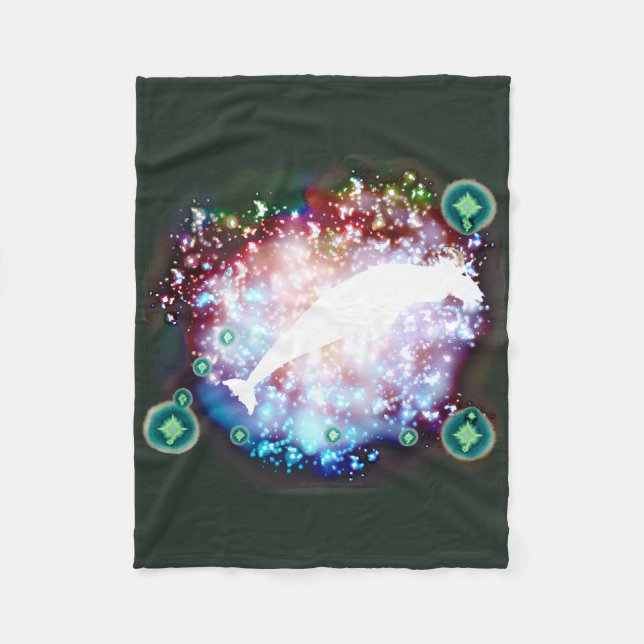 Capricorn Fleece Blanket (Front)