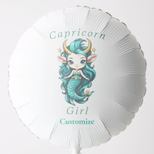 Capricorn Girl Mermaid Thunder_Cove Balloon