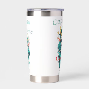 Capricorn Girl Mermaid Thunder_Cove Insulated Tumbler