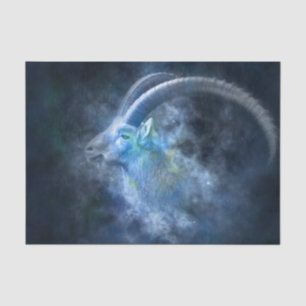 Capricorn Goat Decoupage 10x15 Tissue Paper