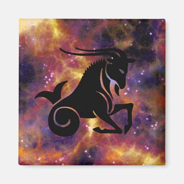 capricorn goat magnet (Front)