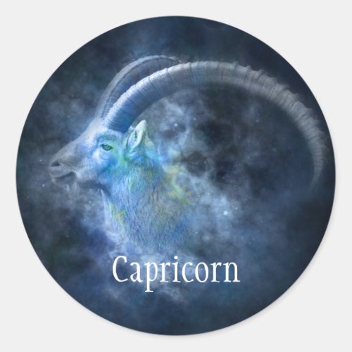 Capricorn Goat Sticker