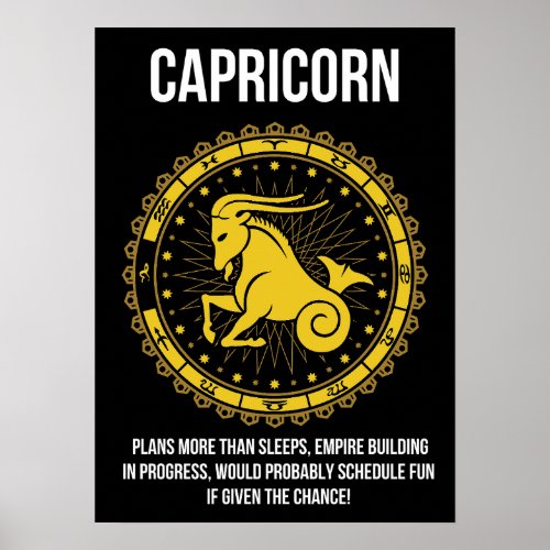Capricorn _ Horoscope Funny Zodiac Sign Humor