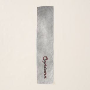 Capricorn in Garnets Scarf