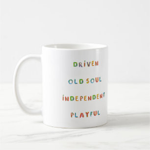 Capricorn Inner Child Zodiac Astrology  Coffee Mug