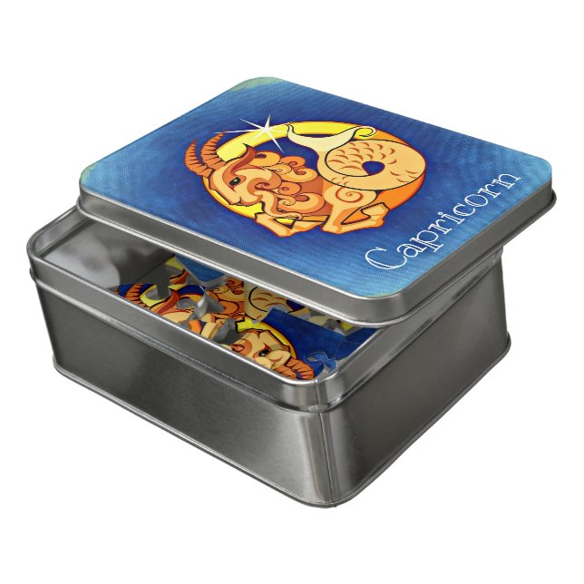 Capricorn  jigsaw puzzle (Lid Open)