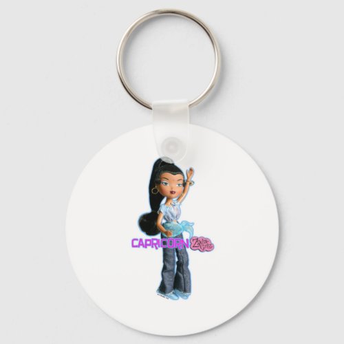 Capricorn Keychain