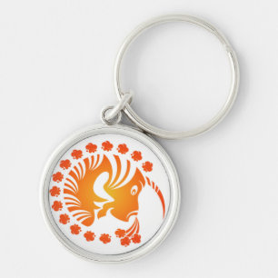 Capricorn Keychain