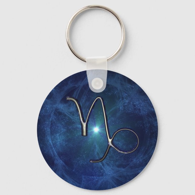 Capricorn Keychain (Front)
