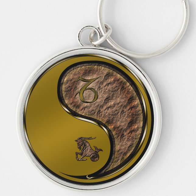 Capricorn Keychain (Front)