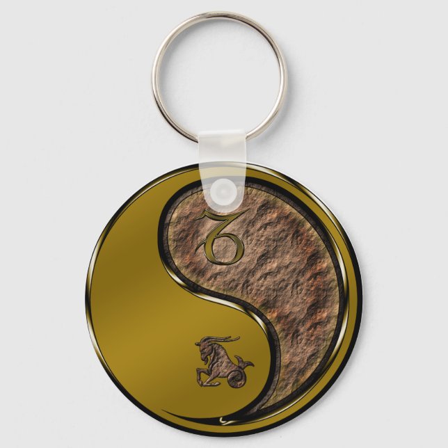 Capricorn Keychain (Front)