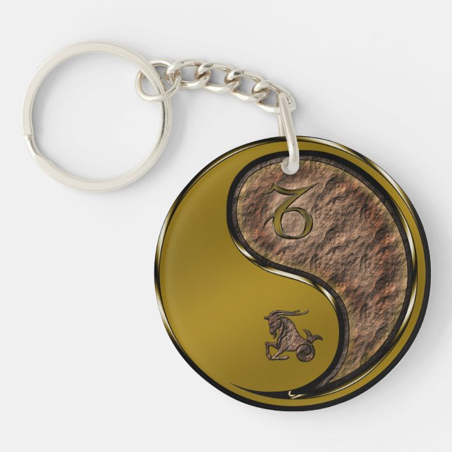 Capricorn Keychain (Front)