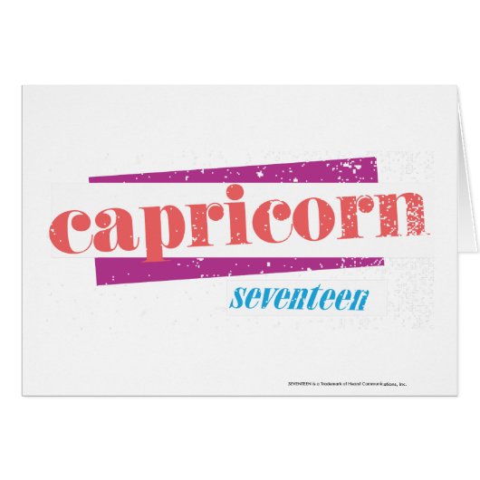 Capricorn Lt. Pink Cards (Front Horizontal)