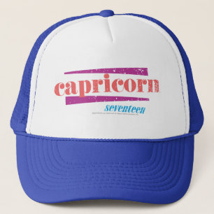 Capricorn Lt. Pink Trucker Hat