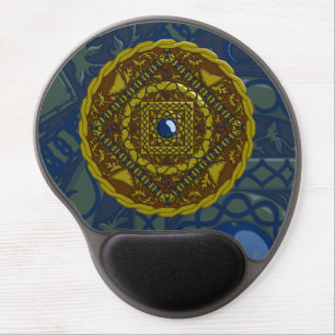 Capricorn Mandala Gel Mousepad