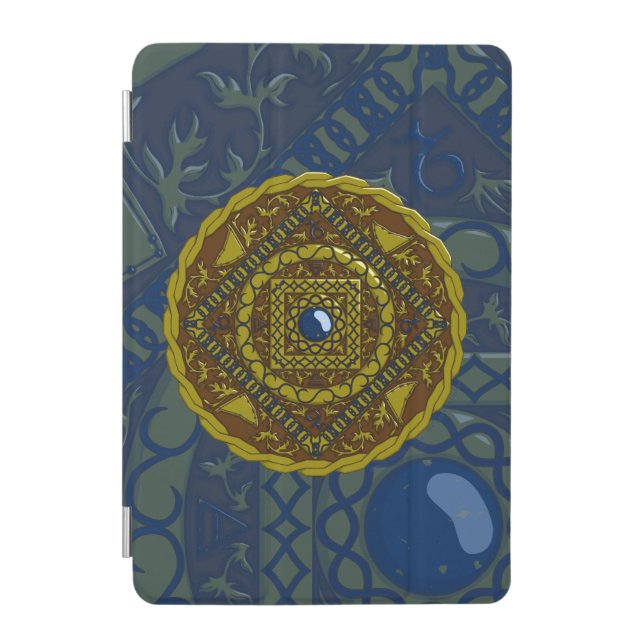 Capricorn Mandala iPad Cover (Front)