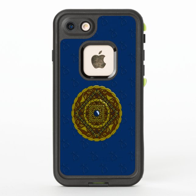 Capricorn Mandala Lifeproof Case (Back)