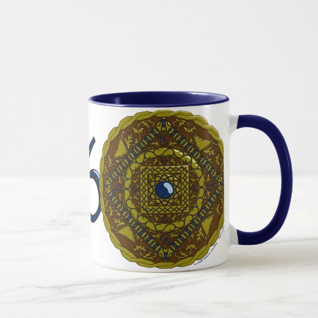 Capricorn Mandala Mug (Right)