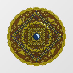 Capricorn Mandala Wall Decal
