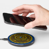 Capricorn Mandala Wireless Charger (Hand)