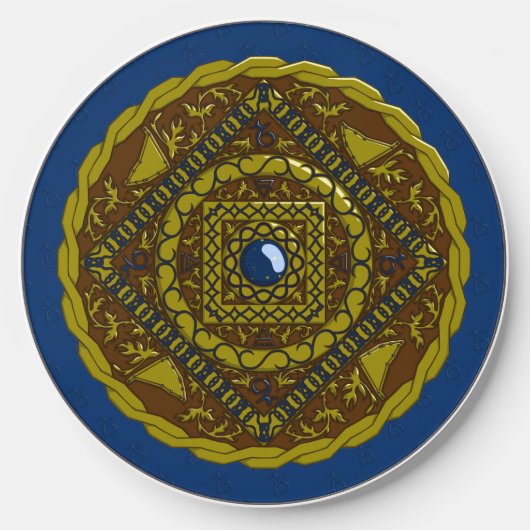 Capricorn Mandala Wireless Charger (Front)