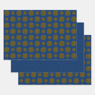 Capricorn Mandala Wrapping Paper Set