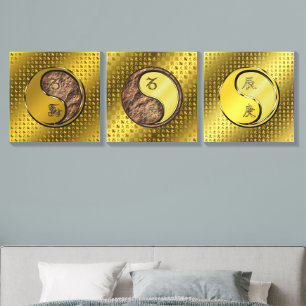 Capricorn & Metal Dragon Canvas Photo Tile