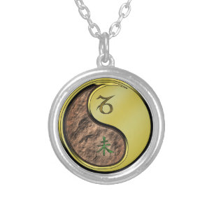 Capricorn & Metal Goat Silver Plated Necklace