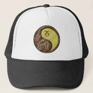 Capricorn & Metal Horse Trucker Hat