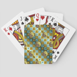 Capricorn & Metal Snake Poker Cards