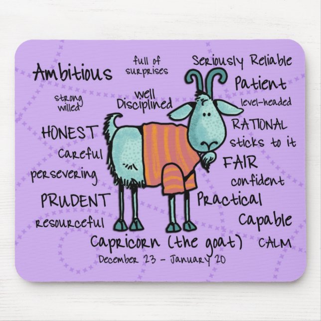 capricorn mousepad (Front)