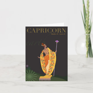 Capricorn Note Card