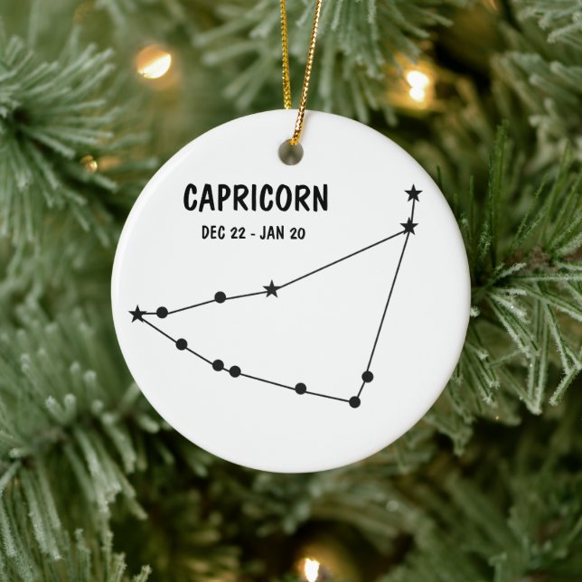 Capricorn Ornament (Tree)