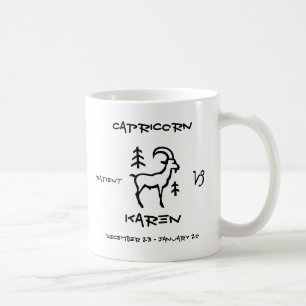 Capricorn Personalized Coffee Mug