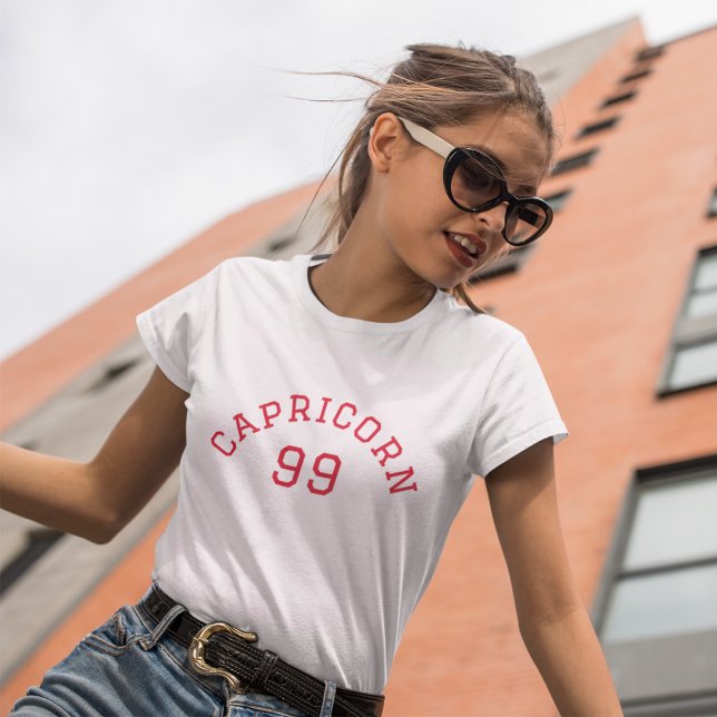 Capricorn | Pink Birthday T-Shirt (Creator Uploaded)